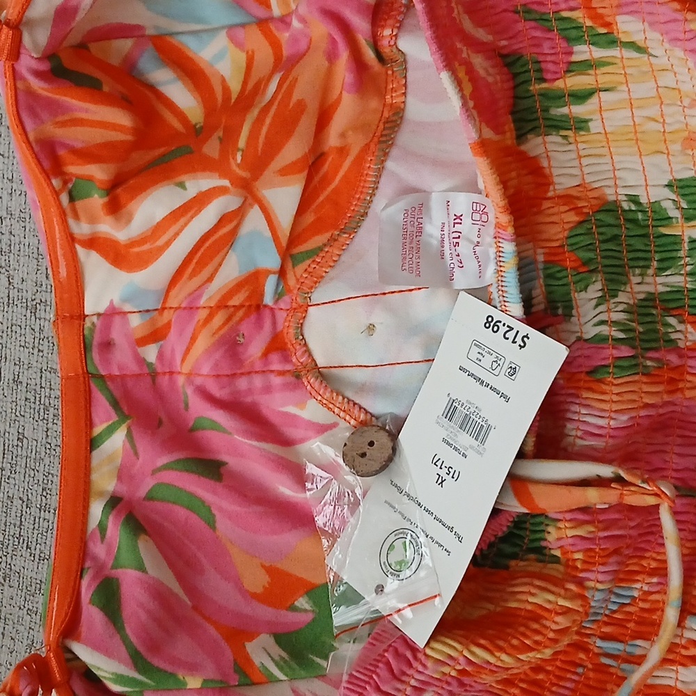 Summer Floral Short Dress - Picture 4 of 4